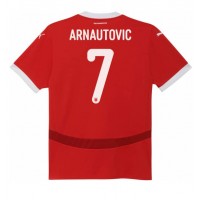 Maglie da calcio Austria Marko Arnautovic #7 Prima Maglia Europei 2024 Manica Corta